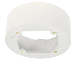 NIKO Surface-mounted (AP) frame Swiss Garde, round, white – 25420