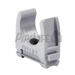 PIPELIFE Klemmschelle für Installationsrohre Ø50mm grau   – TKSM50