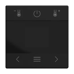 BUSCH-JAEGER Central plate for room temperature controller with display Bluetooth Busch-balance® SI – 2CKA006430A0459