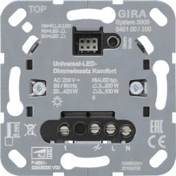 GIRA S3000 Uni LED Dimmer Insert Comfort Insert – 540100