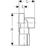 GEBERIT GE Mepla Soundproofing Set for Double Connection Angle 90 Deg. – 601.805.00.1