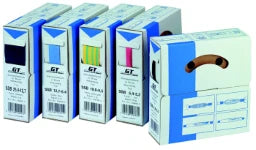GT FILOFORM Schrumpfschlauch dünnwandig schwarz Ø 25,4 - 12,7 mm, 4m-Abrollbox   – 19-104800.1
