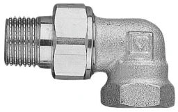 HERZ Herz-Radiatorverschraubung Fig.4145(01) 1/2" gebogen   – 1414501