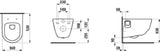 LAUFEN Laufen Pro Wall-mounted washdown toilet 82096.4 – H8209644000001
