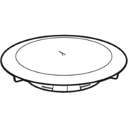 GEBERIT GE Ablaufdeckel Duschwanneneinlauf d90mm, SH 30-50mm, chrom  – 150.265.21.1