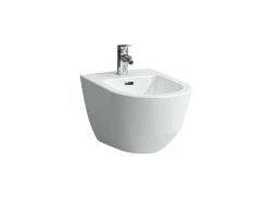 LAUFEN Laufen Pro Wall-mounted bidet 1 tap hole, no side tap hole for external stopcock 360x530 white – H8309520003021