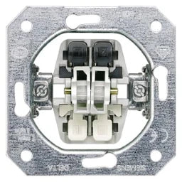 SIEMENS Push-button 2-gang, 2 N/O contacts DELTA device insert flush-mounted – 5TD2111