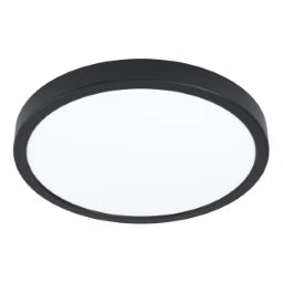 EGLO PRO Surface-Mounted Downlight black Ø285mm, 21W LED, 2200lm, LF830, IP44 – 99267