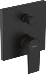 HANSGROHE HG Vernis Shape Built-in Bath Mixer Finish Set Matt Black – 71468670