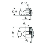 SCHELL SCHELL Konus Quetschverschraubung 1/2"x12mm  – 26 511 06 99