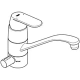GROHE Grohe Eurosmart Cosmo Kitchen Mixer Flat Spout Stopcock Chrome – 31 161 000