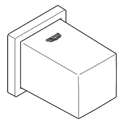 GROHE Grohe Euphoria Cube Wall Elbow Chrome – 27 704 000