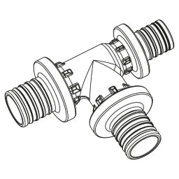 REHAU REHAU T-Stück RAUTITAN PX 20 - 20 - 16  – 11600711001