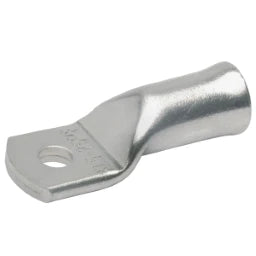 KLAUKE Tubular cable lug without inspection hole, F-series, 16 mm², M8, tin-plated copper – 703F8