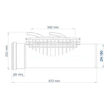 POLOPLAST PO Cleaning Pipe POLO-EHP Control DN 160, blue – 01902