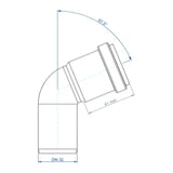POLOPLAST PO Bend POLO-KAL NG DN 32/67 Degrees – 02103