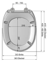 MKW MKW Aida Basic Toilet Seat Removable with Push Stainless Steel Hinge – C7AA-0A01