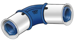 KE KELIT KWU425 WINDOX-U Elbow 45 Degrees 63 – 72606II0