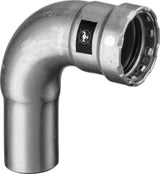 VIEGA Viega 90-degree elbow with SC Megapress S 4316.1 in 1/2 inch steel, zinc-nickel coated – 769 963
