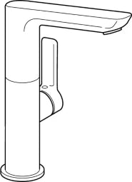 HANSA Hansa Ligna Waschtischmischer o. Ablaufgarnitur m. Flexschläuche chrom   – 5535 2203
