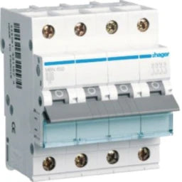 HAGER miniature circuit breaker 3P+N 6kA B-32A 4 modules – MBN632