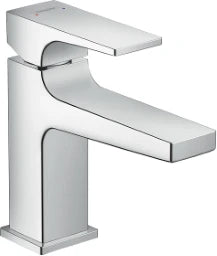 HANSGROHE HG Metropol Waschtischmischer 100 chrom kurzer Auslauf mit Push-Open Ablaufgarni   – 32500000