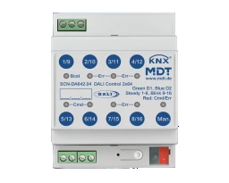MDT DALI Control 2x64 Gateway, 4TE, REG  – SCN-DA642.04