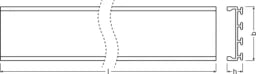 LEDVANCE Wide Profiles for LED Strips -PW01/U/26X 8/14/1  – 4058075278103