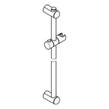 GROHE Grohe Euphoria Brausestange 900mm chrom   – 27 500 000