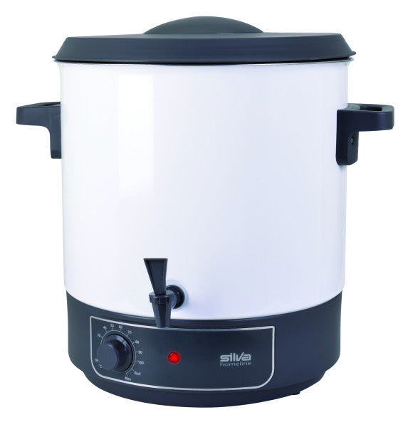Hot Beverage Dispenser 1800W 27L Spigot Thermostat white-black – 415005