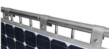 Solarmodul Halter für Balkongeländer Rahmenhöhe 30-35mm 1800mm Modullänge SALE