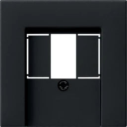 GIRA Abd. TAE USB System 55 Schwarz m   – 0276005