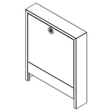 REHAU REHAU Verteilerschrank AP 130/1005, weiß  – 13474301001