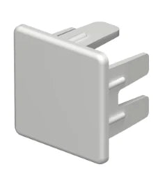 OBO End Piece 25x25mm Polyvinylchloride Pure White RAL 9010 – 6193145