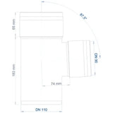 POLOPLAST PO Branch POLO-KAL XS DN 110/90/87Degree – 102836