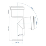 POLOPLAST PO Branch POLO-KAL NG DN 50/50/87Degree – 02217
