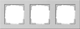 GIRA Cover frame 3-gang E2 Grey m – 021337