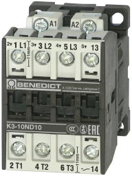BENEDICT Schütz 4kW 3~400V 220-240V 50Hz  230-264V 60Hz   – K3-10ND10 230