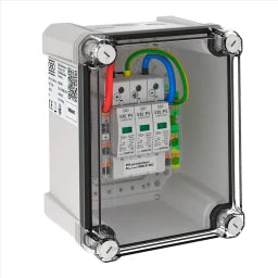 OBO Generator Junction Box 1 PV String to 1 Inverter MPPT 1000V DC Light Grey RAL 7035 – 5088405