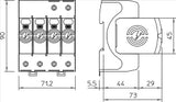 OBO CombiController V50 dreipolig mit NPE 28 0V  – 5093526