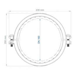 POLOPLAST PO Anti-extraction Fitting POLO-KAL NG DN 160 – 01757