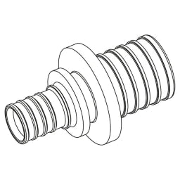 REHAU REHAU Coupling 17 x 2.0 / 16 x 1.5 - 10.1 x 1.1 - 12005331001