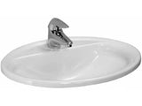 LAUFEN Laufen Pro Undermount washbasin from above 56x44cm white - H8139510001041