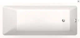 DURAVIT Duravit No.1 Bathtub 1800x800mm white, sanitary acrylic, rectangular – 700491000000000