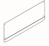 KWC AUSTRIA KWC Rückwand 750x310x2mm für BS313N, BS314N und BS315N, CNS, matt   – 2030047341