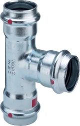VIEGA Viega T-Stück mit SC Prestabo 1118 in 22x15x15mm Stahl verzinkt   – 642 617