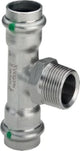 VIEGA Viega T-piece with SC Sanpress Inox 2317.1 in 35mm x R3/4 x 35mm Stainless Steel - 446 000