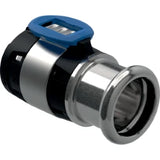 GEBERIT GE FlowFit Transition Mapress Stainless Steel with Press-Sleeve, d40 x 35mm – 620.337.00.1