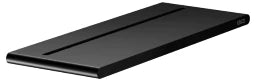 KEUCO Keuco Passion Koll.2 Duschablage Alu 274x100mm, schwarz matt  – 13558370000
