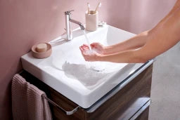 HANSGROHE HG Tecturis S WTM 110 with pop-up waste set chrome – 73310000